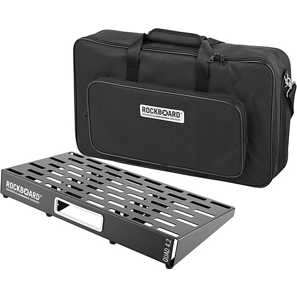 RockBoard QUAD 4.2 エフェクターボード 本体 RockBoard QUAD 4.2 Pedalboard with Gig Bag | Guitar Center