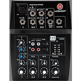 Harbinger L502 Mixer with Kustom HiPAC Speakers 12" Mains