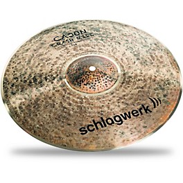 SCHLAGWERK Cajon Crash/Ride Cymbal 14 in.