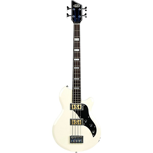 Supro Huntington Bass II スプロ ショートスケールベース Supro Huntington II Electric Bass Antique White | Guitar Center