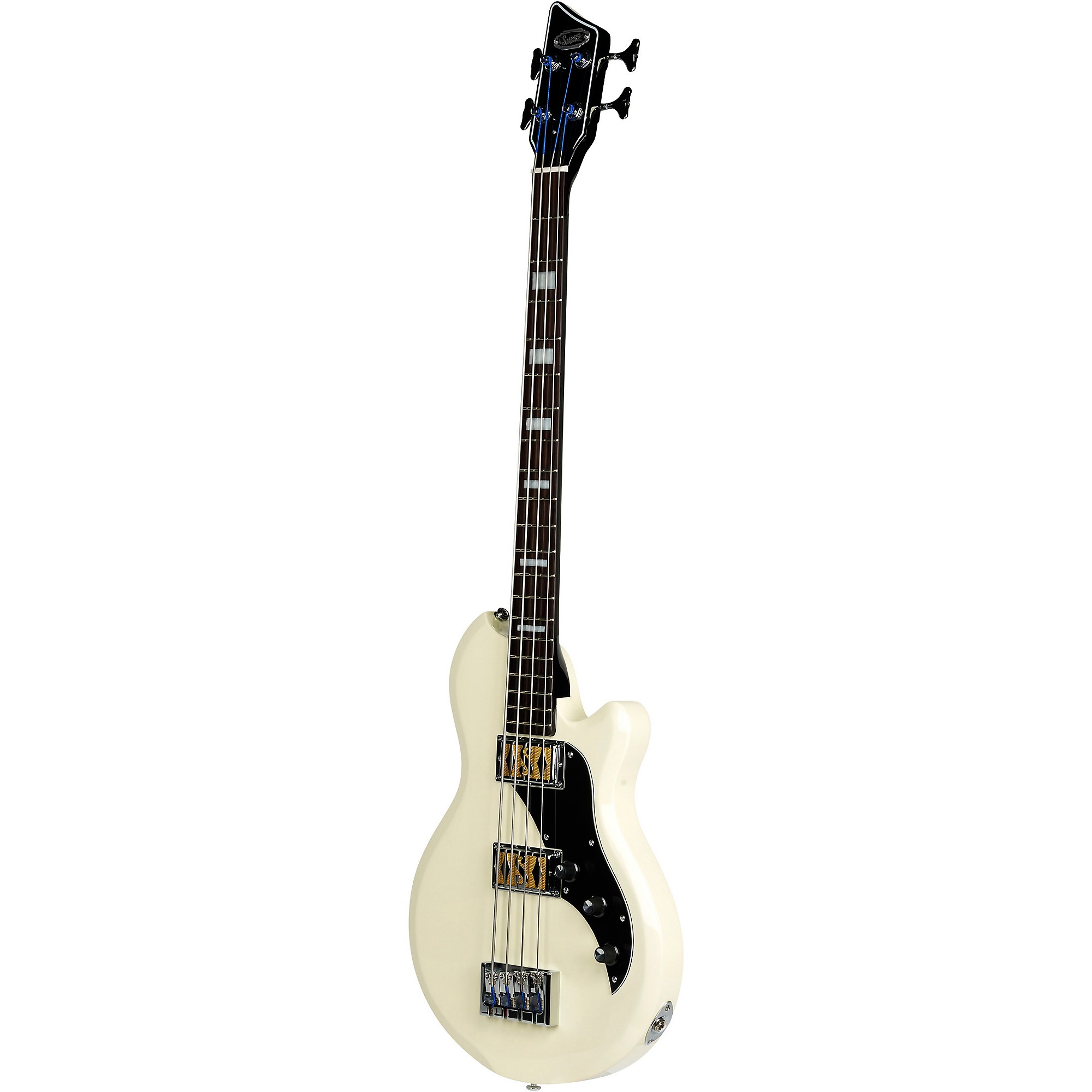 Supro Huntington II Electric Bass Antique White | Guitar Center