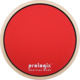 ProLogix Percussion Red Storm Practice Pad with Rim 12 in.