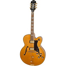 Epiphone Broadway Hollowbody Electric Guitar Vintage Natural