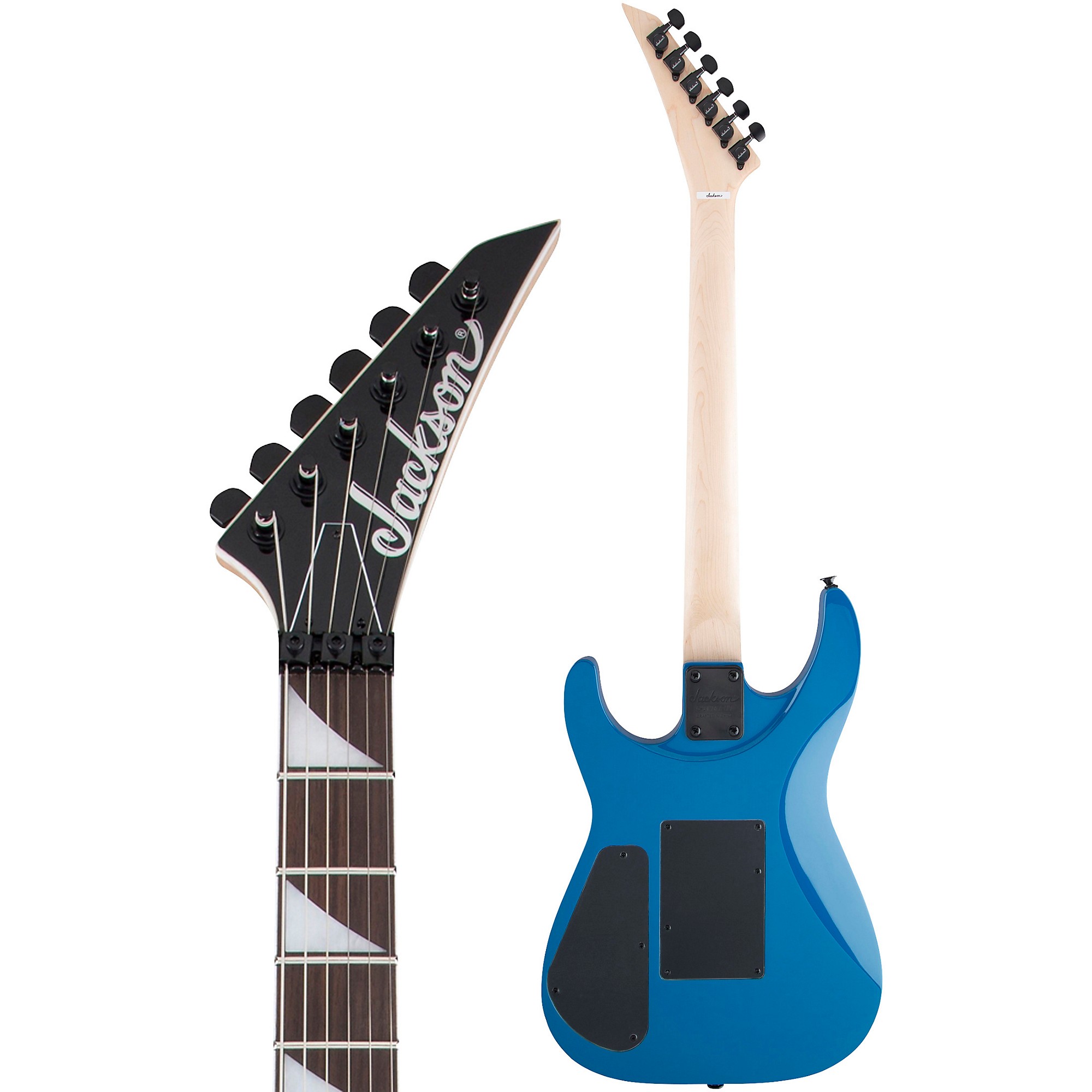 Jackson Dinky JS32 DKA Arch Top Electric Guitar Bright Blue