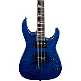 Jackson Dinky JaS32TQ DKA Arch Top Electric Guitar Transparent Blue