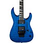 Jackson Dinky JS32Q DKA Arch Top Electric Guitar Transparent Blue thumbnail