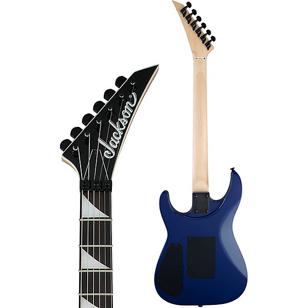 Jackson Dinky JS32Q DKA Arch Top Electric Guitar Transparent Blue