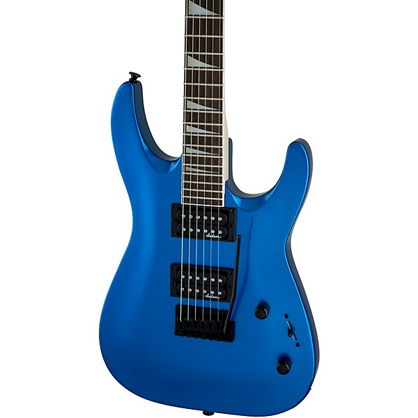 Jackson Dinky JS22 DKA Arch Top Electric Guitar Metallic Blue