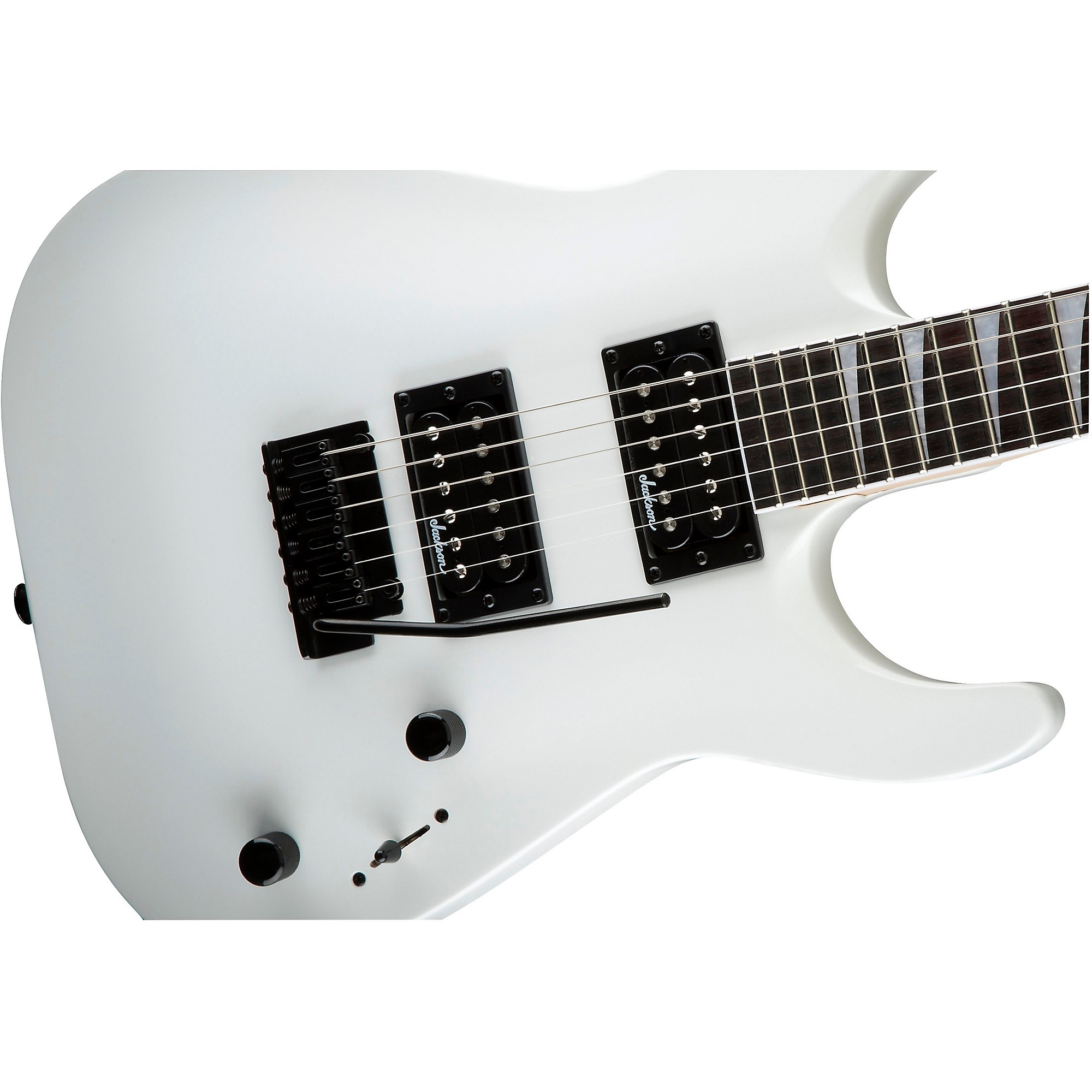 Jackson Dinky JS22 DKA Arch Top Electric Guitar Snow White