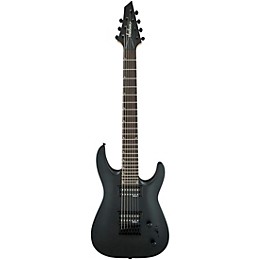 Jackson Dinky JS22-7 DKA HT Arch Top Satin 7-String Electric Guitar Black