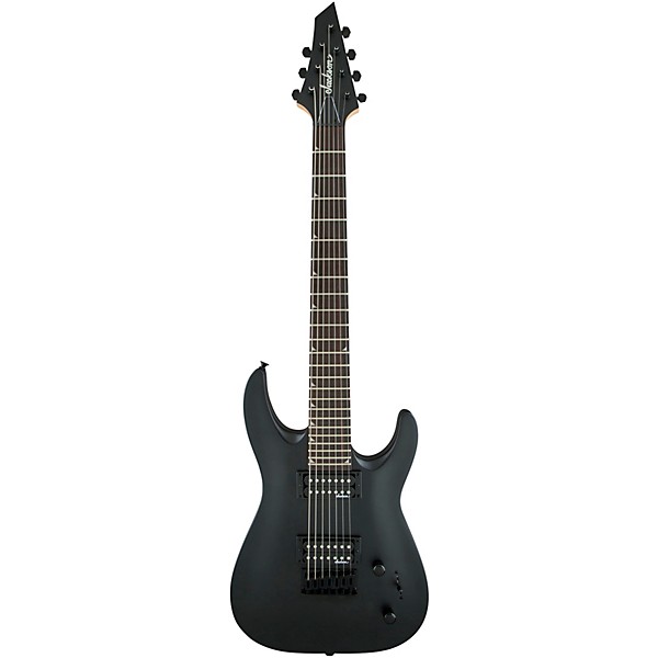 Open Box Jackson Dinky JS22-7 DKA HT Arch Top Satin 7-String Electric Guitar Level 1 Black