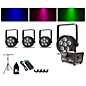 Proline Complete Lighting Package with Four ThinTri 38 and Huricane 700 Fog Machine thumbnail