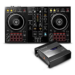 Pioneer DJ DDJ-400 Performance Controller with RB-DMX1 Lighting Controller for Rekordbox