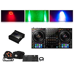 Pioneer DJ DDJ-1000 Performance Controller with RB-DMX1 Lighting