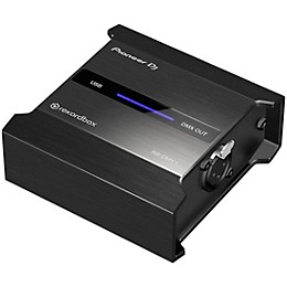 Pioneer DJ DDJ-400 Performance Controller with RB-DMX1 Lighting Controller and ADJ Ultra Quad Pak Pro