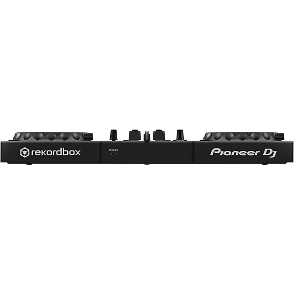 Pioneer DJ DDJ-400 Performance Controller with RB-DMX1 Lighting Controller and ADJ Ultra Quad Pak Pro