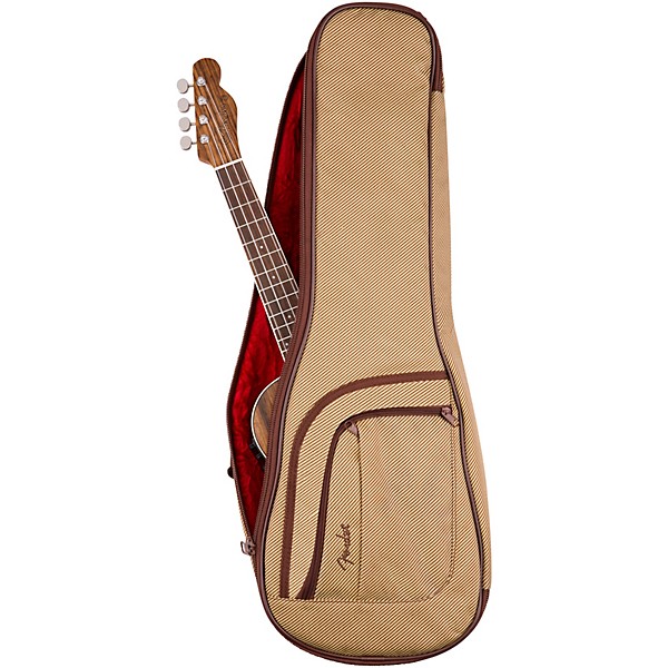 Open Box Fender Rincon Tenor V2 Acoustic-Electric Ukulele Level 2 Natural 194744265037