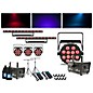 CHAUVET DJ Complete Lighting Package with Four SlimPAR T12 BT, Two ColorBAND T3 BT and Two Hurricane 700 Fog Machine thumbnail