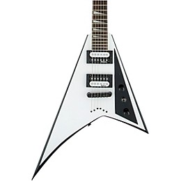 Open Box Jackson Warrior JS32T Electric Guitar Level 2 White with Black Bevels 190839774712