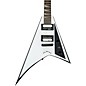 Open Box Jackson Warrior JS32T Electric Guitar Level 2 White with Black Bevels 190839774712 thumbnail