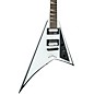 Open Box Jackson Warrior JS32T Electric Guitar Level 2 White with Black Bevels 190839774712