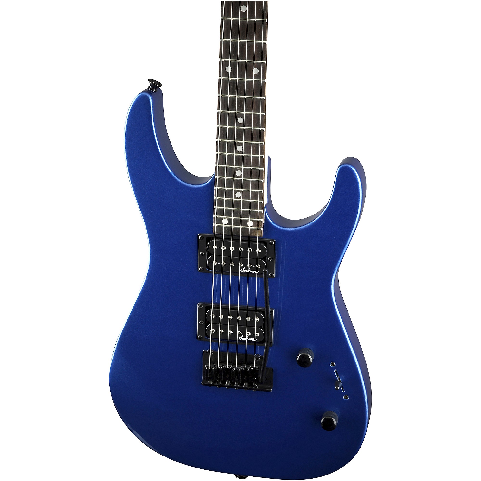 通販生活 ファッション Electric JS12 Dinky Jackson Guitar Center Guitar | Blue Metallic ギター