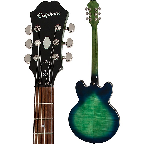 Epiphone Dot Deluxe Semi-Hollow Electric Guitar - Aquamarine