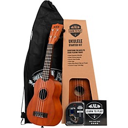 Kala Learn To Play Ukulele Starter Kit Mahogany