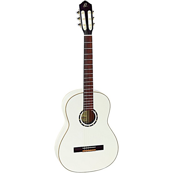 Ortega R121SNWH Family Series Full-Size Classical Guitar White
