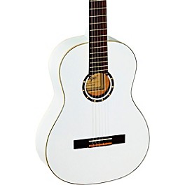 Ortega R121WH Full-Size Family Series Classical Guitar White