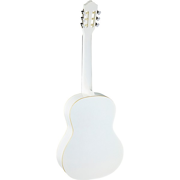 Ortega R121WH Full-Size Family Series Classical Guitar White