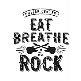 Guitar Center Eat Breathe Rock Est. 1964 Magnet