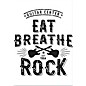 Clearance Guitar Center Eat Breathe Rock Est. 1964 Magnet thumbnail