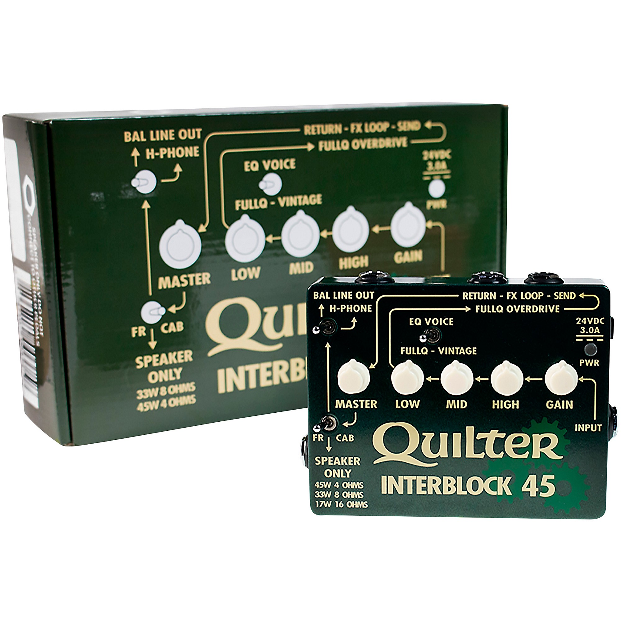 Quilter Labs InterBlock 45 45W Guitar Amp Head | Guitar Center
