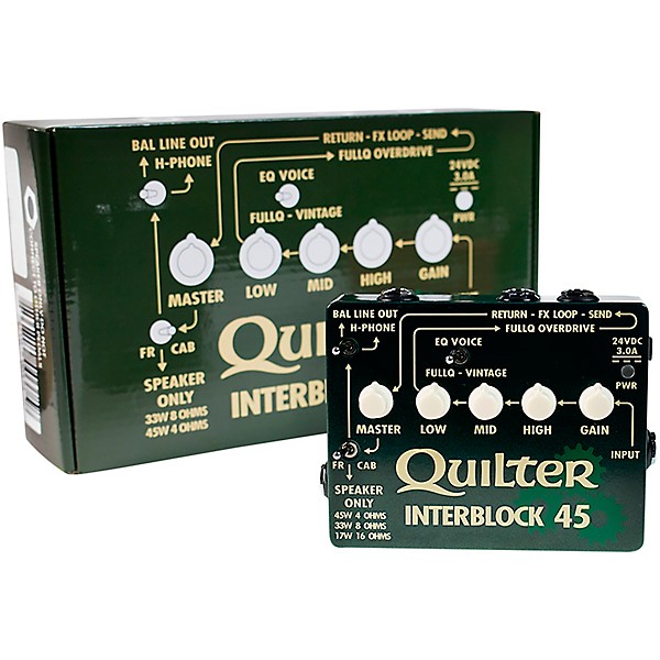 Quilter Labs InterBlock 45 45W Guitar Amp Head