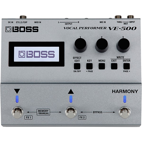 Open Box BOSS VE-500 Vocal Performer Effects Stompbox Level 2 Regular 190839751584