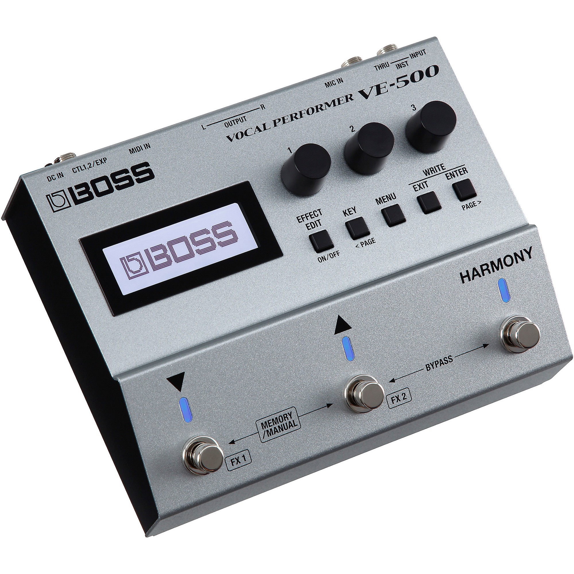 BOSS VE-500 Vocal Performer Effects Stompbox | Guitar Center