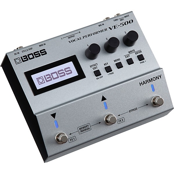 BOSS VE-500 Vocal Performer Effects Stompbox