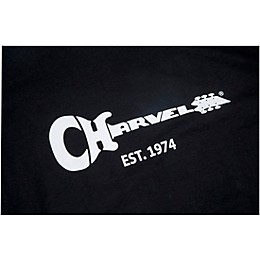 Charvel Guitar Logo Black T-Shirt Medium