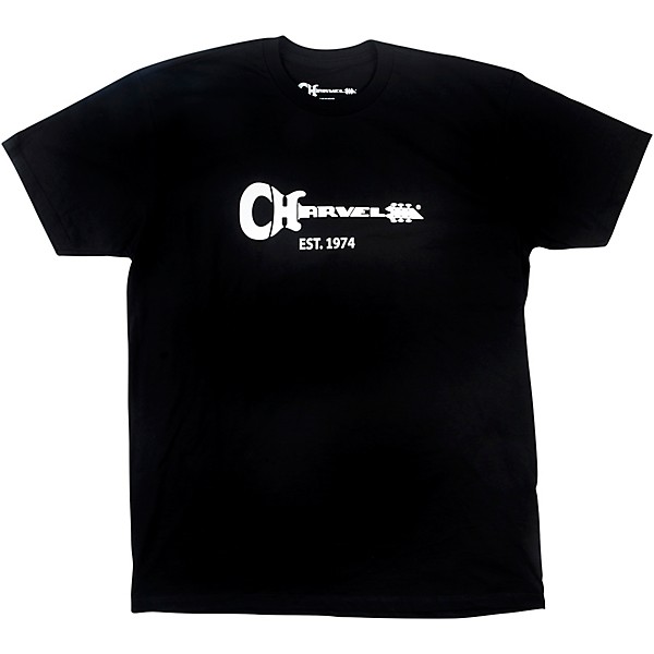 Charvel Guitar Logo Black T-Shirt X Large
