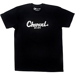 Charvel Toothpaste Logo Black T-Shirt Medium