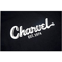 Charvel Toothpaste Logo Black T-Shirt Large