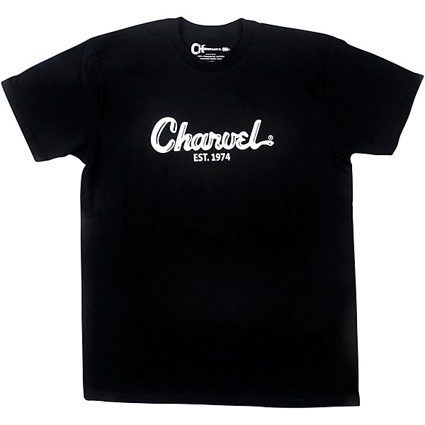 Charvel Toothpaste Logo Black T-Shirt XX Large