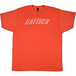 Gretsch Logo Heather Orange T-Shirt Large Gretsch Logo Heather Orange T-Shirt Medium