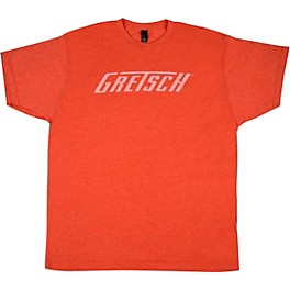 Gretsch Logo Heather Orange T-Shirt Large Gretsch Logo Heather Orange T-Shirt Large