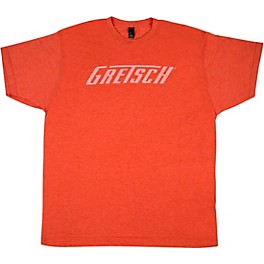 Gretsch Logo Heather Orange T-Shirt Large Gretsch Logo Heather Orange T-Shirt XX Large