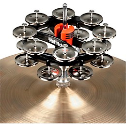 Rhythm Tech Double Hat Trick G2 Hi-Hat Tambourine 6 in. Nickel Jingles