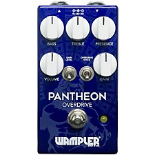 Wampler Pantheon Deluxe ブルースブレイカー系 Wampler Pantheon Deluxe Dual Overdrive Effects Pedal Blue