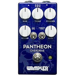 Open Box Wampler Pantheon Overdrive Effects Pedal Level 1