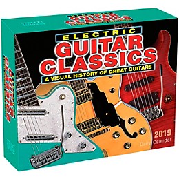 Hal Leonard 2019 Electric Guitar Classics Daily Desk Calendar